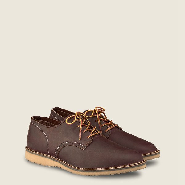 Red Wing Oxford Weekender – Rough & Tough Læder - Brune - Herre 7264-SUPHE